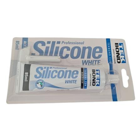 TEKBOND ACETOXY PROFESSIONAL SILICONE 85ML &ndash; WHITE