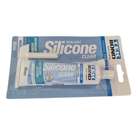 TEKBOND NEUTRAL SEALANT SILICONE BATHROOM & KITCHEN 85ML-CLEAR