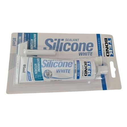 TEKBOND NEUTRAL SEALANT SILICONE BATHROOM & KITCHEN 85ML-WHITE