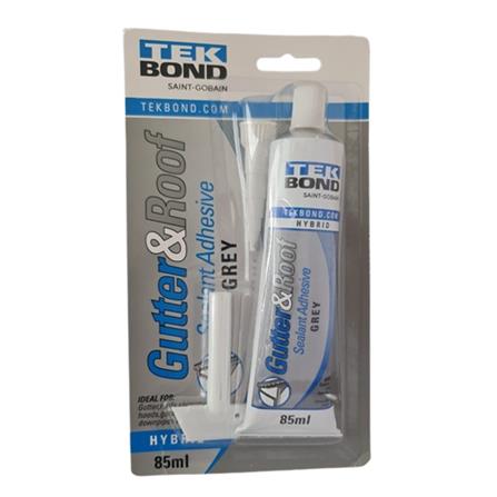 TEKBOND HYBRID GUTTER & ROOF SEALANT ADHESIVE 85ML-GREY