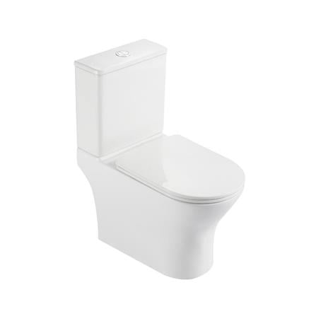 AKRON 2P TOILET WCO-415 WASHDOWN UF SEAT