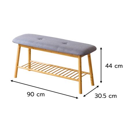 SHOE CABINET FURDINI MORI 90CM NATURAL