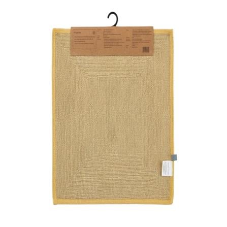HOME LIVING STYLE TUFTED MAT FIFI 2IN1 50X80CM YELLOW
