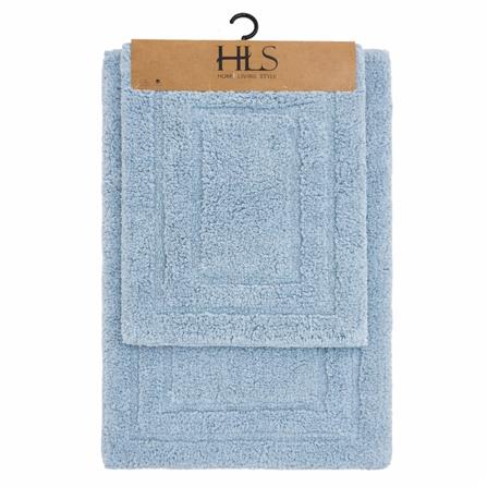 HOME LIVING STYLE TUFTED MAT FIFI 2IN1 50X80CM BLUE