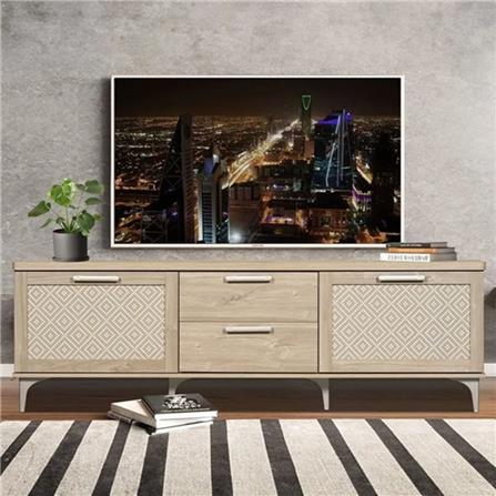 TV CABINET EDWD5786 1.8M NATURAL OAK