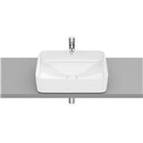 ROCA INSPIRA SQUARE FINECERAMIC COUNTER WASHBASIN A32753000J WHITE