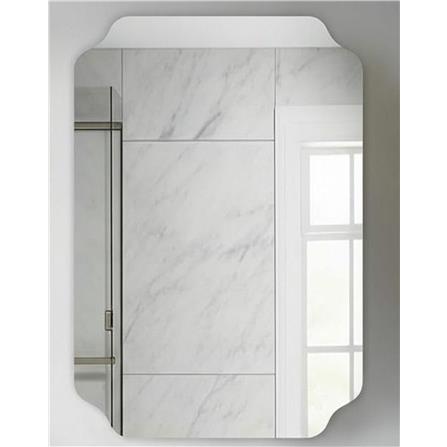 SCALLOPED-CORNER FRAMELESS MIRROR HPR SP5070N 50X70CM