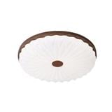 BRIGHT OBJECTIVE CEILING LAMP 17702/500 50CM WHITE BROWN
