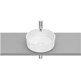 ROCA INSPIRA ROUND FINECERAMIC ABOVE COUNTER WASHBASIN A32752300J WHITE