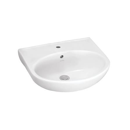 JOHNSON SUISSE BOSTON WALL HUNG BASIN WBSABS201WW 50CM WHITE