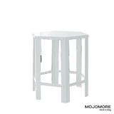 MOJOMORE HEXAGON FLOWER POT STOOL GALAXY WHITE