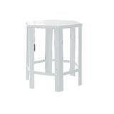 MOJOMORE HEXAGON FLOWER POT STOOL GALAXY WHITE