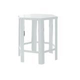 MOJOMORE HEXAGON FLOWER POT STOOL GALAXY WHITE