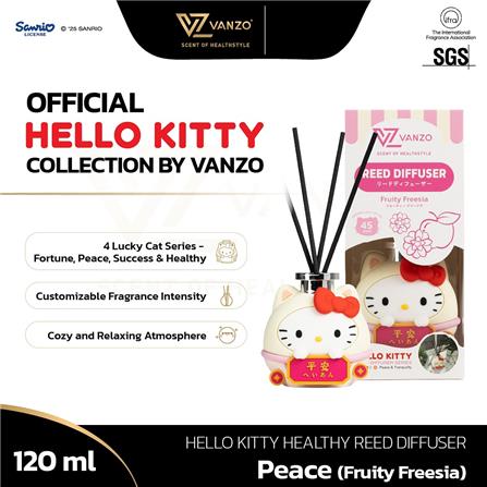VANZO REED DIFFUSER HELLO KITTY PEACE FRUITY FREESIA 120ML