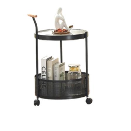 SIDE TABLE ROUND EDWD5842 BLACK