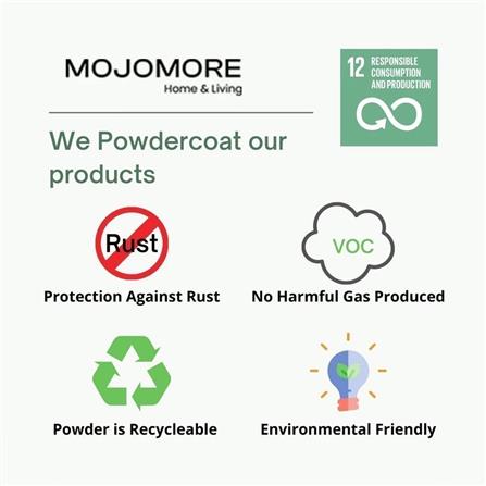 MOJOMORE 4 LAYER PEDESTAL GALAXY WHITE