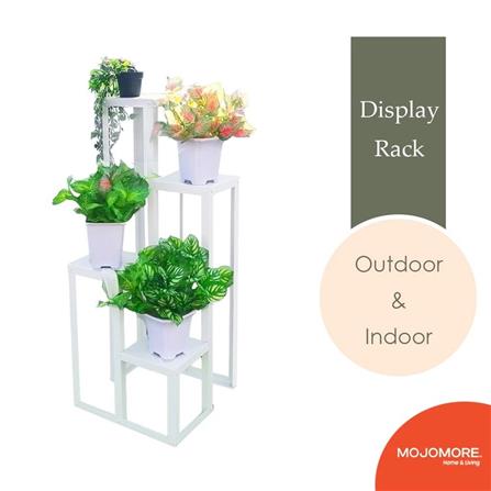 MOJOMORE 4 LAYER PEDESTAL GALAXY WHITE