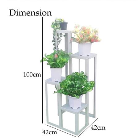 MOJOMORE 4 LAYER PEDESTAL GALAXY WHITE