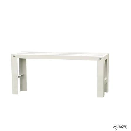 MOJOMORE HEAVY DUTY FLOWER POT RACK GALAXY WHITE 60L X 33H