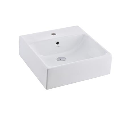 JOHNSON SUISSE TREZZO-N 480 COUNTERTOP WASHBASIN WBAATZ101WW 48CM