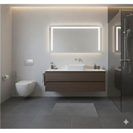 JOHNSON SUISSE TREZZO-N 480 COUNTERTOP WASHBASIN WBAATZ101WW 48CM