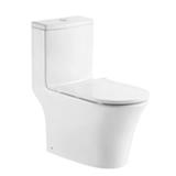 ROCA ISLA RIMLESS VORTEX 1P TOILET A3490V500J S-TRAP 250MM UF SEAT COVER