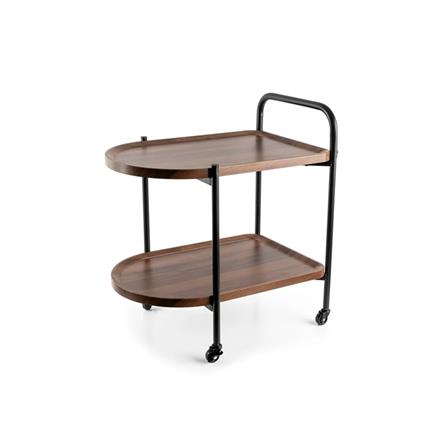 TROLLY 2 TIERS EDWD5843 WALNUT
