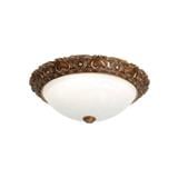 BRIGHT OBJECTIVE CEILING LAMP 17357-500 BROWN WHITE 50CM