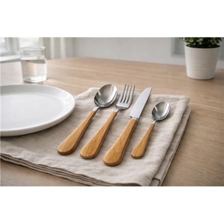 LUXORY 2PCS WOODEN TEA SPOON WD-18-4