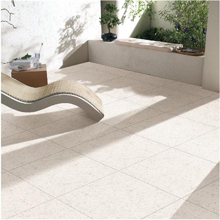 CITIGRES FLOOR TILE PORCELAIN RUSTIC MATT 60X60CM TERRAZZO IVORY CGMS66576 1.44M2