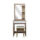 DRESSING TABLE STOOL KEPT NT OAK/WHITE