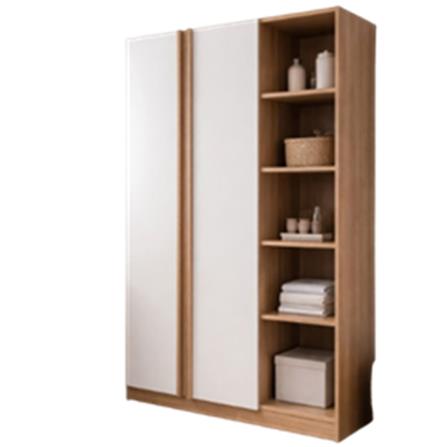 WARDROBE FURDINI 120 CM KEPT NT OAK/WHITE