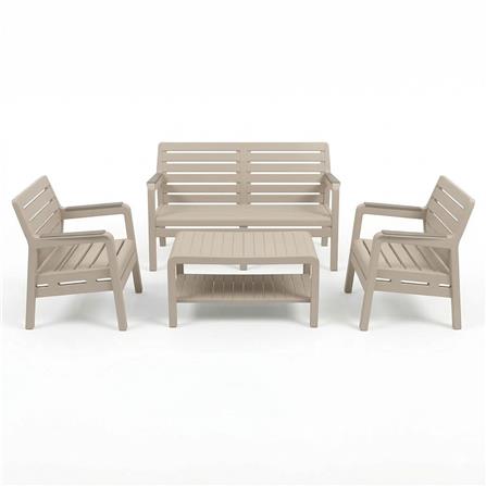 PATIO CHAIR SPRING MONTANA CIRCULAR TAUPE