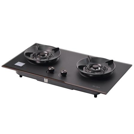 ELBA FLEXIBLE BUILT-IN GAS HOB EGH-S8512G(GR) 2BURNER 5.0KW 76CM BLACK