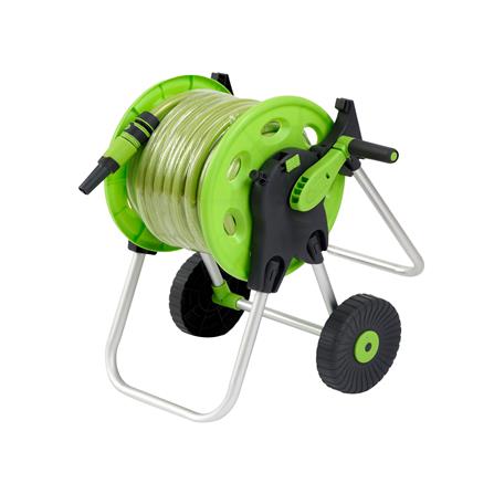GROUND-BASED HOSE REEL TAKARA 1/2INX30M GREEN