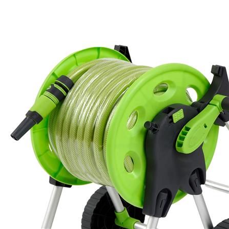 GROUND-BASED HOSE REEL TAKARA 1/2INX30M GREEN
