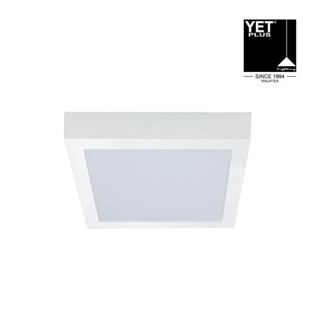 YETPLUS LED SURFACE DOWNLIGHT 9005 12W 6500K WHITE SQUARE