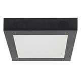 YETPLUS LED SURFACE DOWNLIGHT 9005 12W 3000K BLACK SQUARE