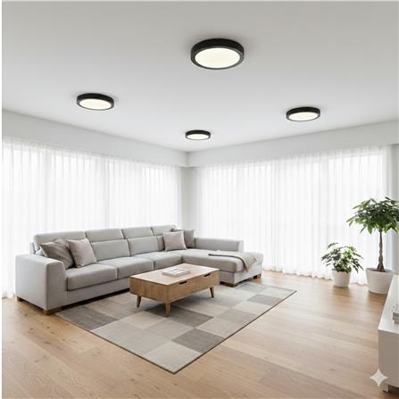 YETPLUS LED SURFACE DOWNLIGHT 9003 12W 3000K BLACK ROUND