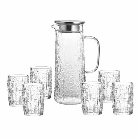 ROYAL 7PC DRINK SET JHXC07349SPX (JUG 1500ML + 6PCS TUMBLER 255ML)