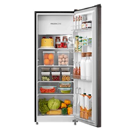 TOSHIBA 1 DOOR REFRIGERATOR GR-RD247CM-DMY(37) 198L SATIN GREY
