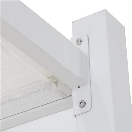 GAZEBO TENT SPRING ZEBRA 3x3M WHITE