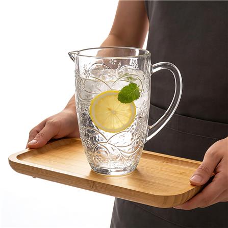 ROYAL DAISY GOLD RIM WATER JUG 1400ML - JHXJ42XC121M