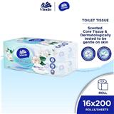 VINDA PRESTIGE 4D CAMELIA TOILET TISSUE 3PLY 16 ROLLS