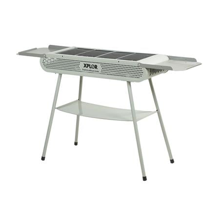 CHARCOAL BARBECUE GRILL SPRING XPLOR GRILL LIGHT GREEN