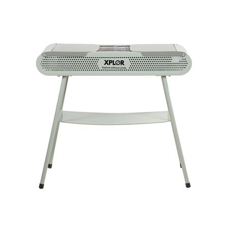 CHARCOAL BARBECUE GRILL SPRING XPLOR GRILL LIGHT GREEN