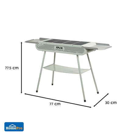 CHARCOAL BARBECUE GRILL SPRING XPLOR GRILL LIGHT GREEN