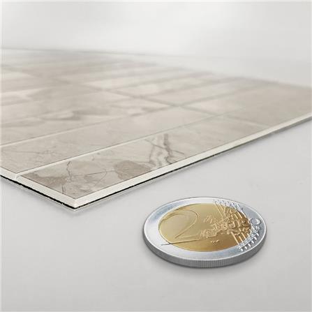 TARA PEEL & STICK SPC WALL STICKER 30X29CM NATURE STONE 2S