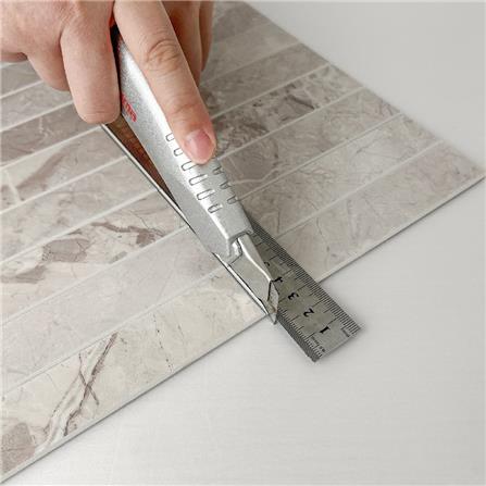 TARA PEEL & STICK SPC WALL STICKER 30X29CM NATURE STONE 2S