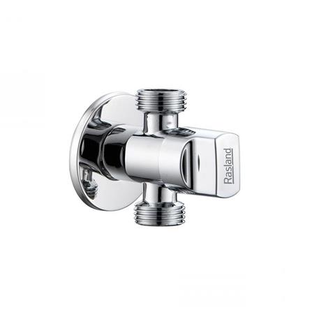 RASLAND 2-WAY STOP VALVE RA C321-C178 CHROME
